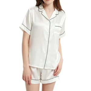 silk sleep shorts