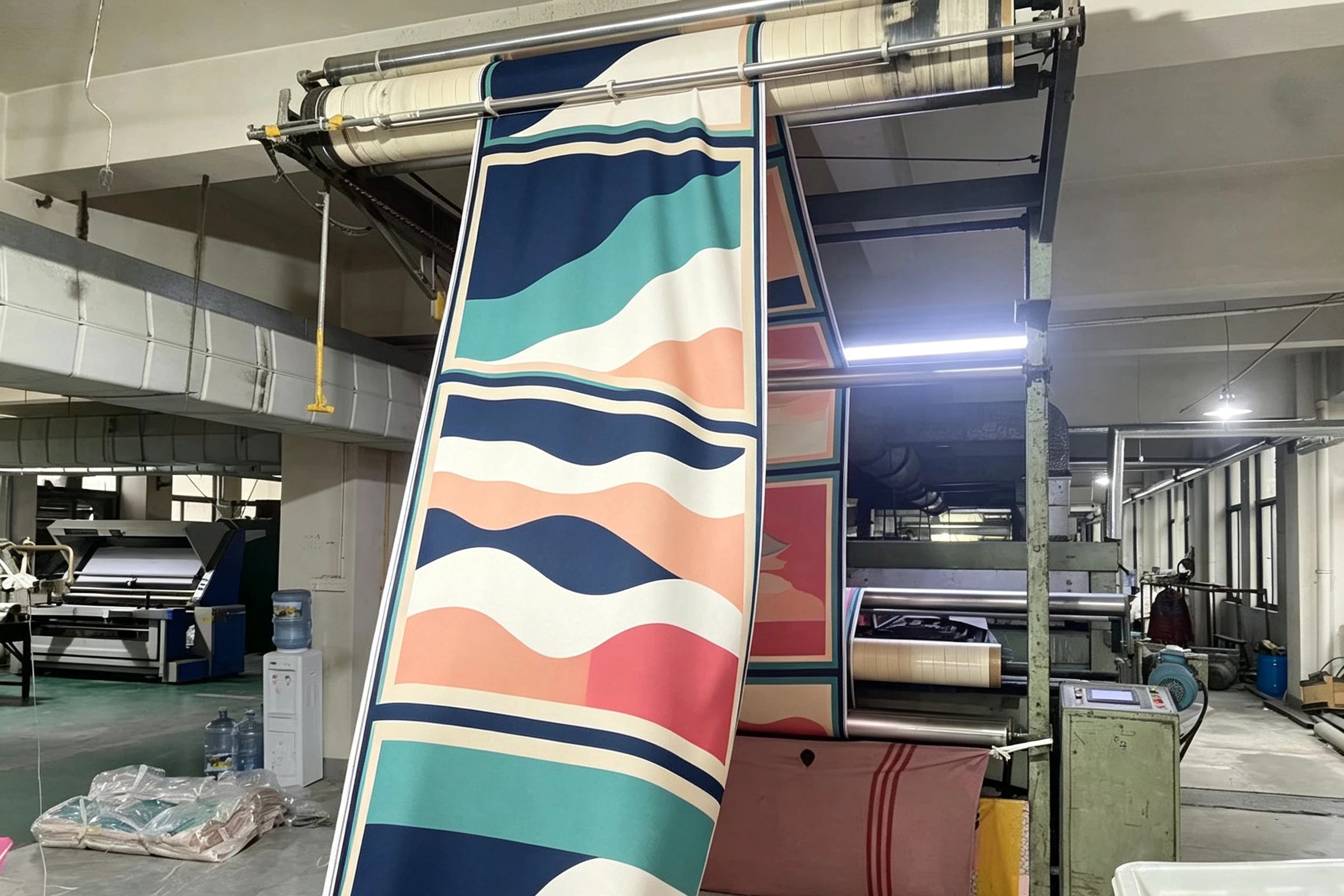 fabric finishing process