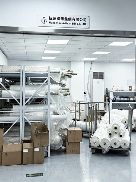 silk product manufacture