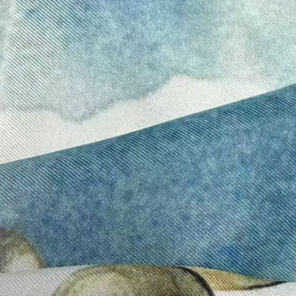 imitation silk twill