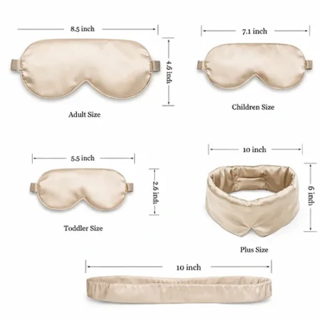 Silk Eye Mask Styles and Sizes