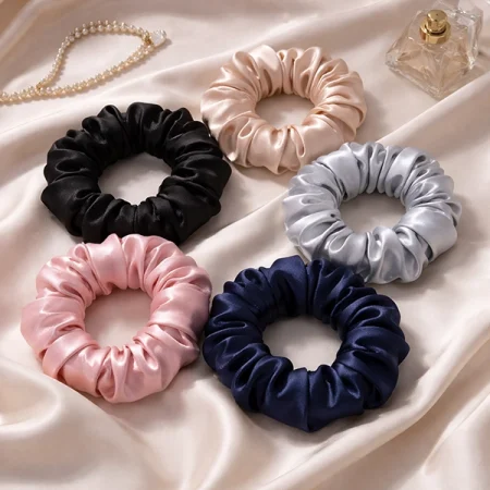 Pure Silk Scrunchies