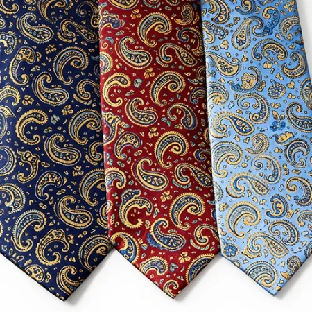 silk tie styles
